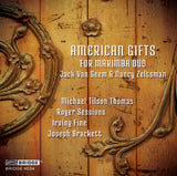 American Gifts for Marimba Duo <br> Jack Van Geem, Nancy Zeltsman <br> BRIDGE 9534