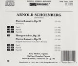 Arnold Schoenberg: Pierrot Lunaire <br> German and English versions <BR> BRIDGE 9032