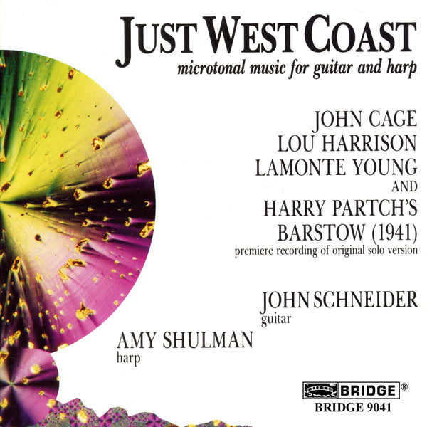 Just West Coast Microtonal music for guitar and harp BRIDGE 9041