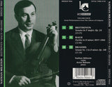 Great Performances from the Library of Congress <br> Nathan Milstein <br> 1953 Recital <BR> BRIDGE 9066