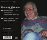 Richard Wernick <br> Concertos for Piano and Violin <BR> BRIDGE 9082