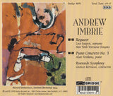 Andrew Imbrie <br> Requiem, Piano Concerto No. 3 <BR> BRIDGE 9091