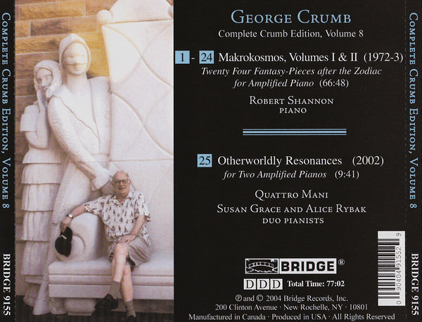 George Crumb Edition, Volume 8 BRIDGE 9155 – Bridge Records