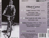 The Music of Elliott Carter, Vol. 6 <BR> BRIDGE 9177