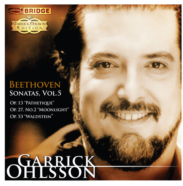 【中古】「非常に良い」［CD］Sonatas By Beethoven & Brah Garrick Ohlsson: Beethoven Sonatas, Vol. 5 BRIDGE 9250 – Bridge