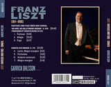 Garrick Ohlsson: Liszt: Fantasie und Fuge <BR> BRIDGE 9337