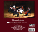 Piano and String Quartet: Morton Feldman, Vol. 4 <BR> BRIDGE 9369