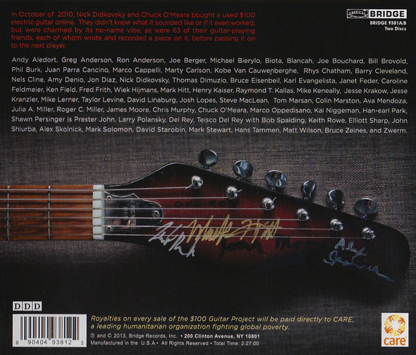 The $100 Guitar Project BRIDGE 9381A/B – Bridge Records