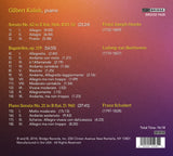 Gilbert Kalish plays Haydn, Beethoven and Schubert <BR> BRIDGE 9428