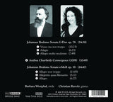 Convergences; Barbara Westphal, viola, Christian Ruvolo, piano <BR> BRIDGE 9442