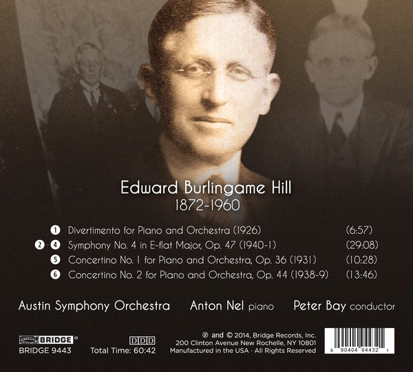 Edward Burlingame Hill - Austin Symphony Orchestra, Peter Bay, Anton N ...