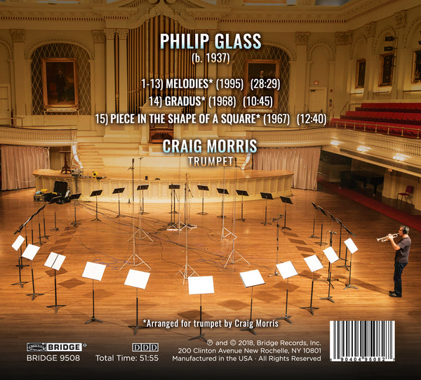 Philip Glass: Three Pieces in the Shape of a Square Craig Morris