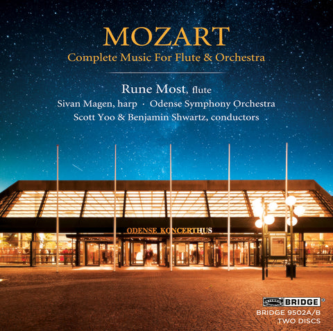 Mozart: Complete Music for Flute and Orchestra <BR> BRIDGE 9502A/B