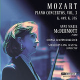 Mozart Piano Concertos, Vol. 3 <br> Anne-Marie McDermott, piano <br> BRIDGE 9538