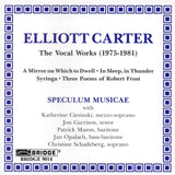 The Music of Elliott Carter, Vol. 1 <BR> BRIDGE 9014