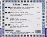 The Music of Elliott Carter, Vol. 1 <BR> BRIDGE 9014