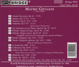 Music of Mauro Giuliani <br> David Starobin, guitar <BR> BRIDGE 9029