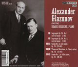 Alexander Glazunov: Music for Piano <br> Duane Hulbert, piano <BR> BRIDGE 9102