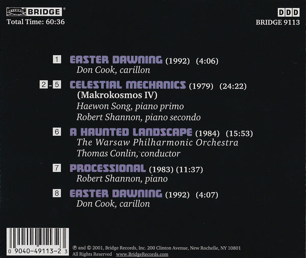 Mario Davidovsky: Three Song Cycles BRIDGE 9112 – Bridge Records