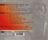 Beethoven: The Last Three Sonatas <br> Victor Rosenbaum, piano <BR> BRIDGE 9159
