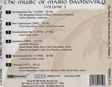 The Music of Mario Davidovsky, Vol. 3 <BR> BRIDGE 9171