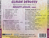 Claude Debussy - The Complete Piano Music, Vol. 1 <br> Bennett Lerner, piano <BR> BRIDGE 9186