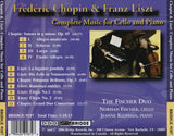 Chopin & Liszt: Music for Cello and Piano <br> The Fischer Duo <BR> BRIDGE 9187