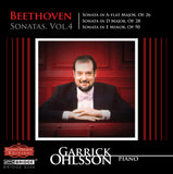 Garrick Ohlsson: Beethoven Sonatas, Vol. 4 <BR> BRIDGE 9249