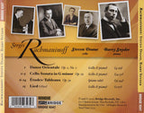 Rachmaninoff – Works for Cello and Piano <BR> BRIDGE 9347