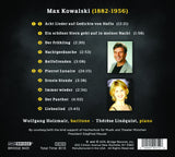 Max Kowalski Songs <BR> BRIDGE 9431