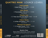 Quattro Mani: Lounge Lizards <br> BRIDGE 9486