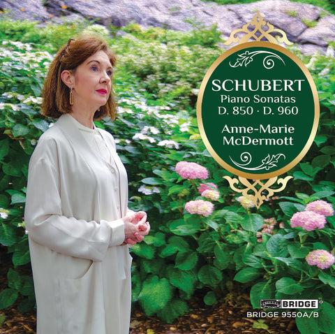 Anne-Marie McDermott <br> Schubert Sonatas <br> BRIDGE 9550A/B