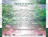 Anne-Marie McDermott <br> Schubert Sonatas <br> BRIDGE 9550A/B