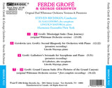 Symphonic Jazz: Music of Ferde Grofé and George Gershwin <BR> BRIDGE 9212